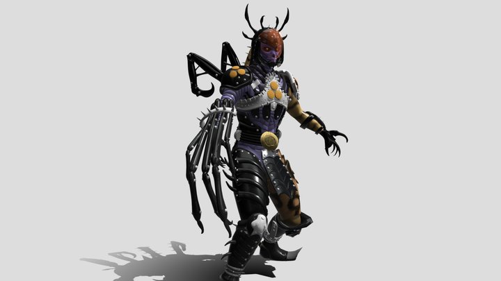 Tarantula Unded 3D Model