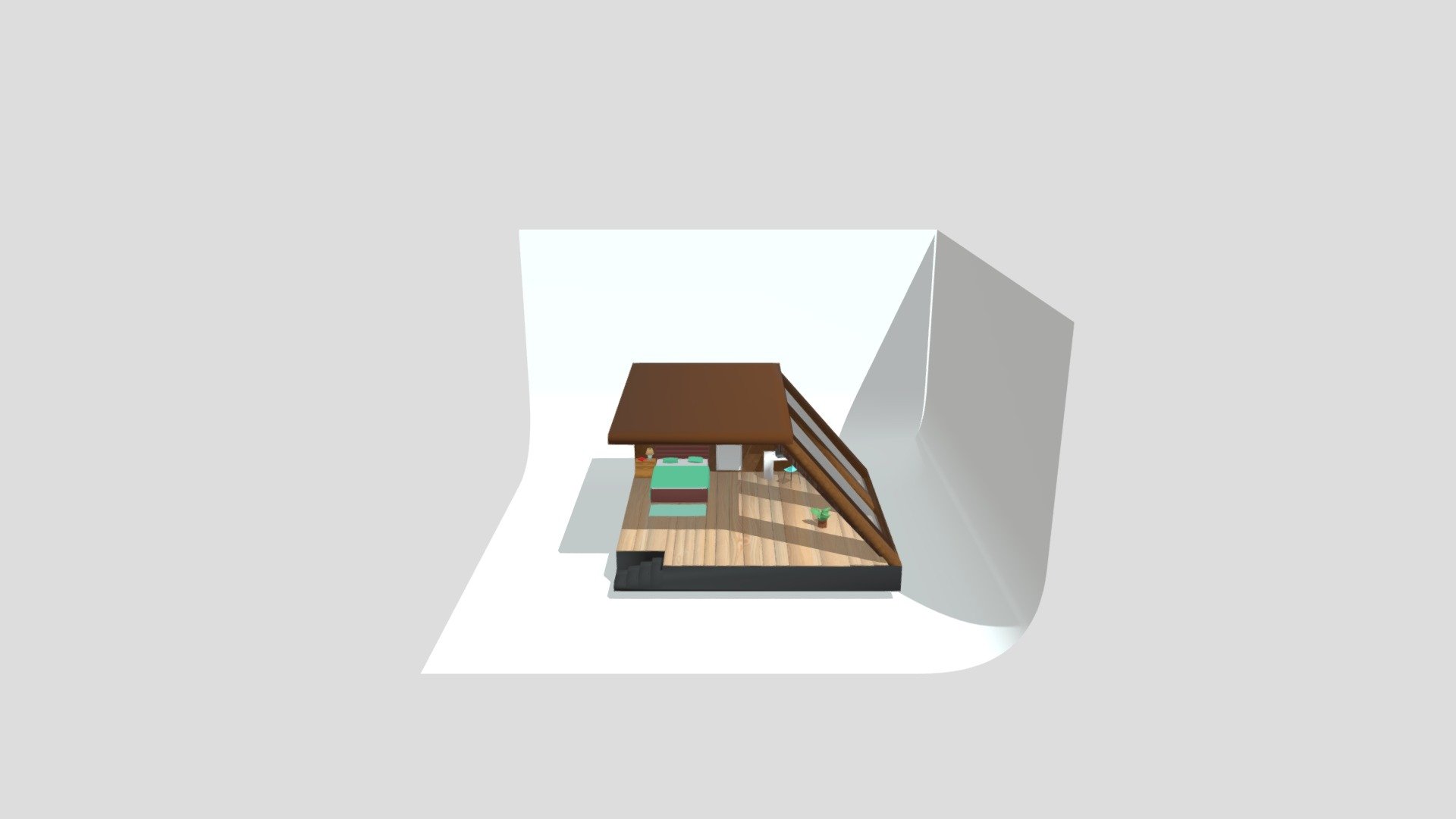 ISOMETRIC ROOM - AV2 Introdução a modelagem 3D