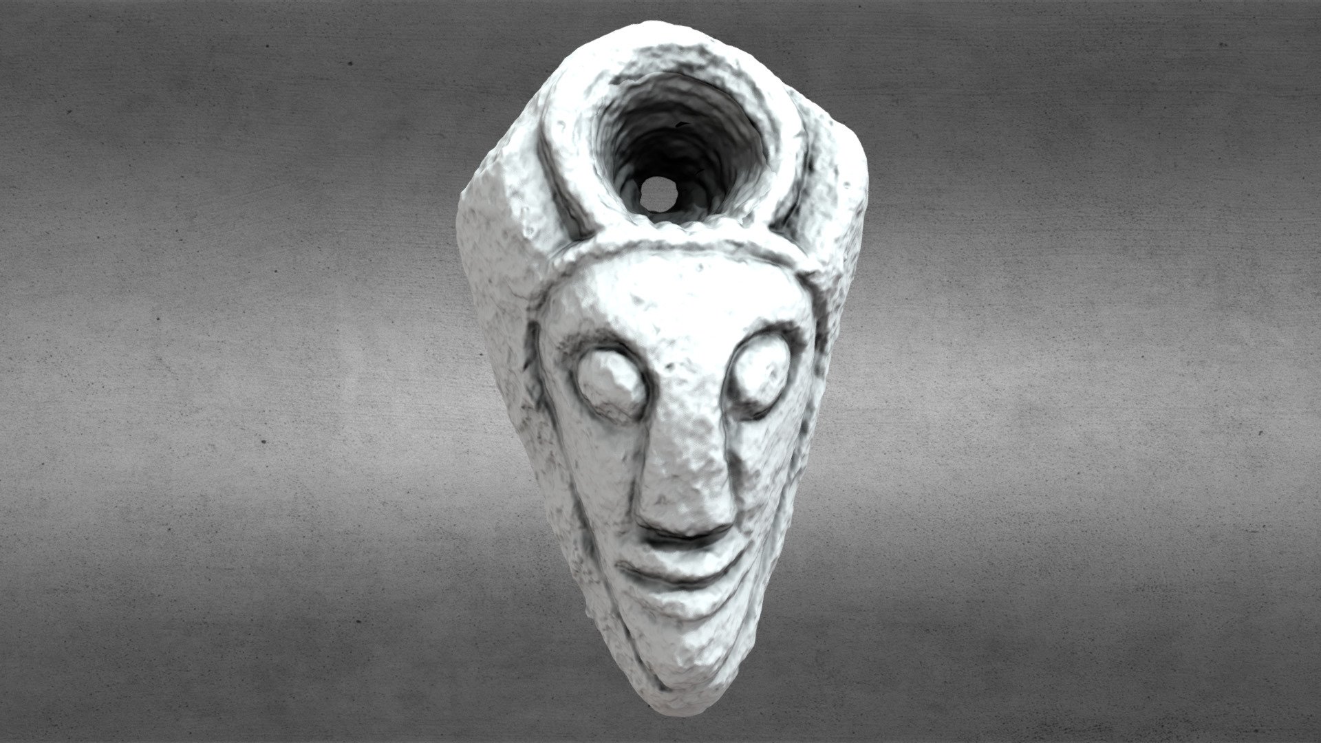 Ballinacarrig Stone Head - CW007-167----