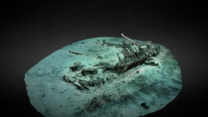 “The Ghost Ship” (Our Confidence) 3D Model