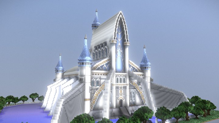 Log Horizon Cathedral 3D Model
