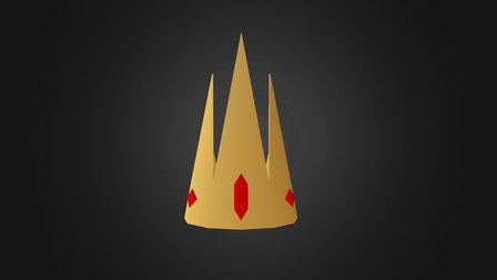 Ice King Crown 3D Model