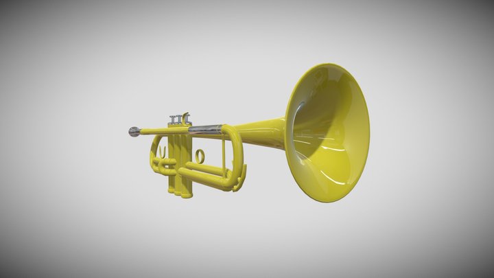 trumpet 3D Model