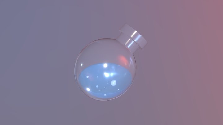 Little Bottle 3D Model