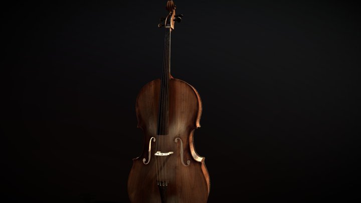 Cello WIP 2 3D Model