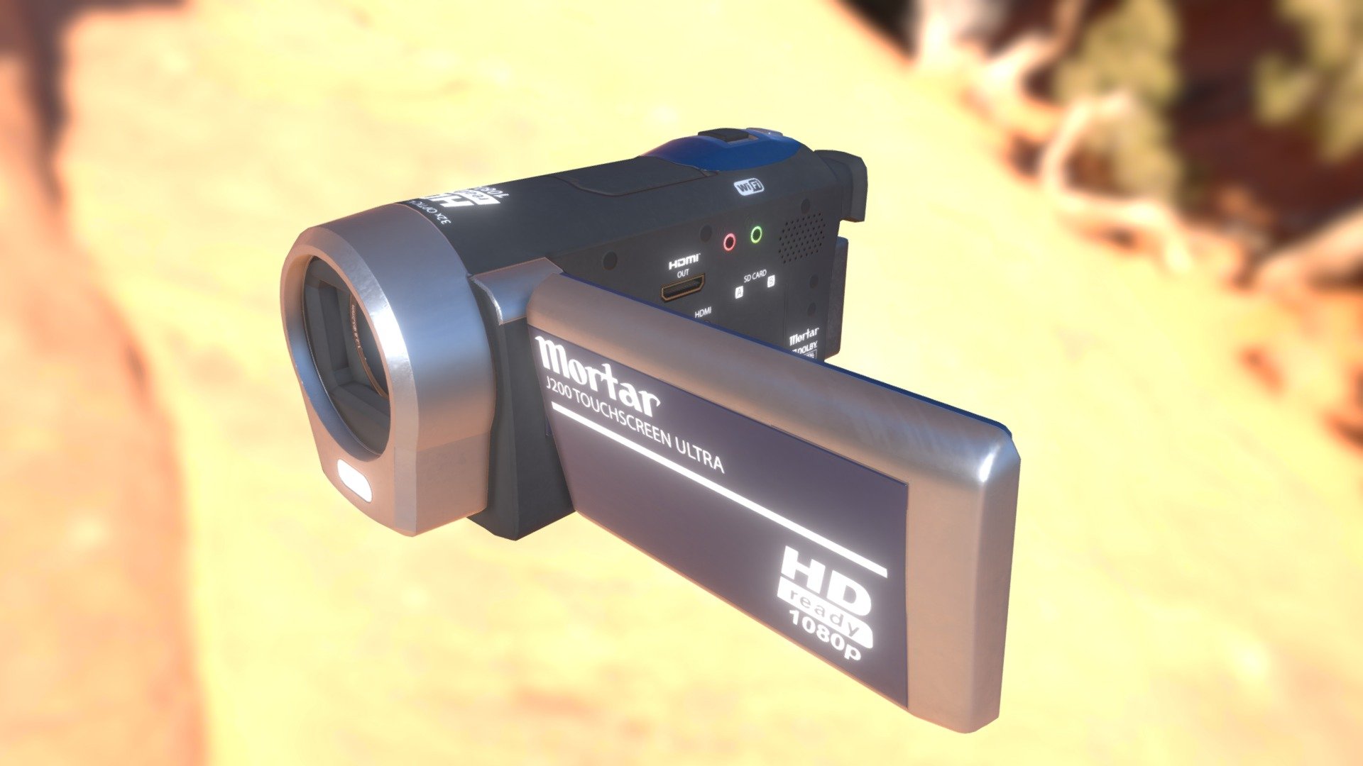 Camcorder 3D model by Derek Aka (derekaka95) [db84dd0] Sketchfab