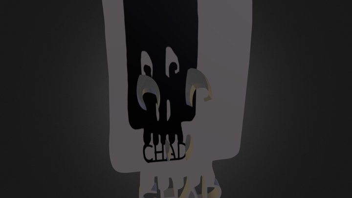 SkullChadPendant 3D Model