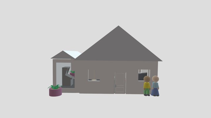 House #1 3D Model