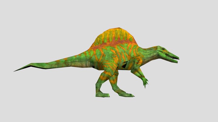Dino Dan - Dino Defence HD Spinosaurus 3D Model