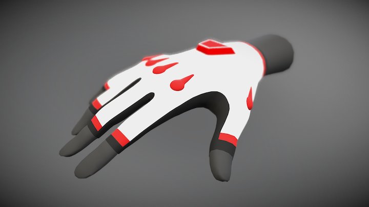 UVR - Glove 3D Concept 3D Model