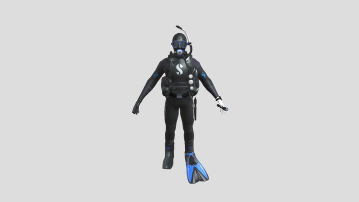 Dive 3D Model
