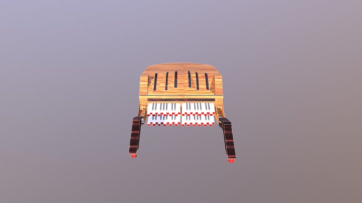 Piano Headcrab - For Youtube Channel 3D Model