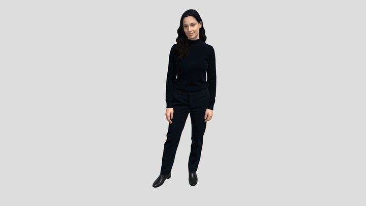 Navy Minimalist Outfit – Modèle 3D gratuit STL