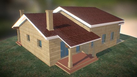 Chalet 02 3D Model