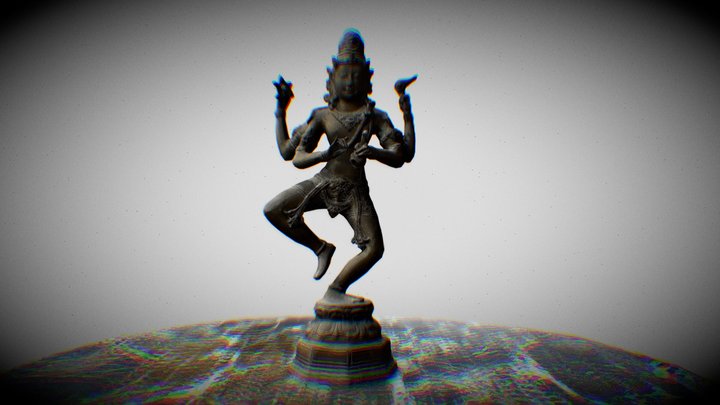God Vishnu 3D Model