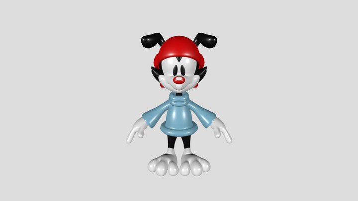 Wakko Warner V7 3D Model