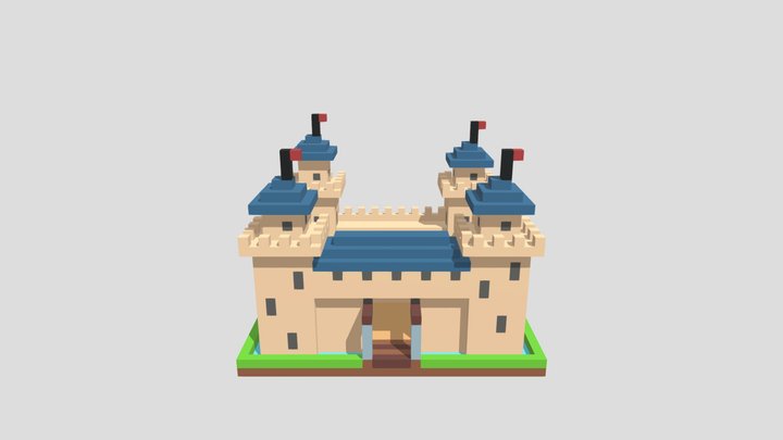 Château fort 3D Model