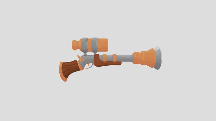 Blunderbuss 3D Model