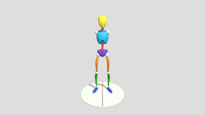 形体参考 3D Model