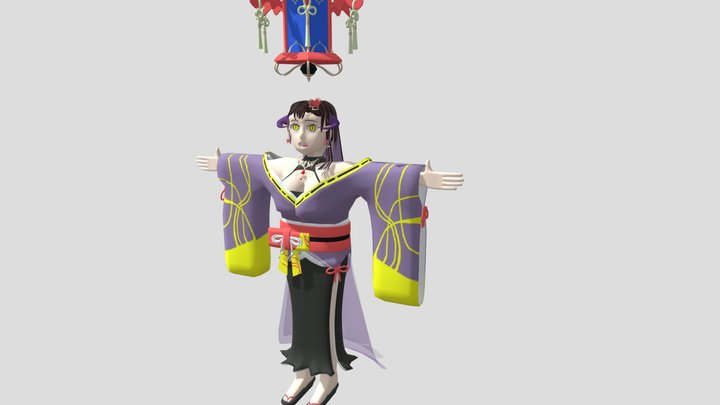閻鈴(v2) 3D Model