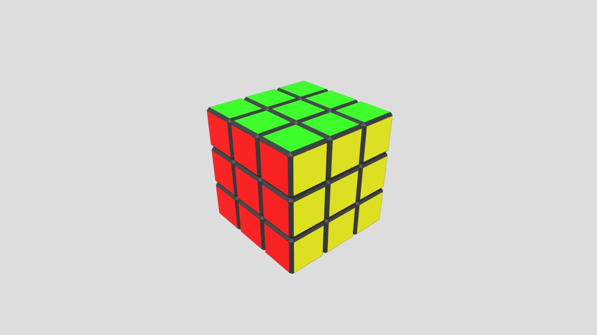 Rubikscube - Download Free 3D model by pareekmx [db89d88] - Sketchfab