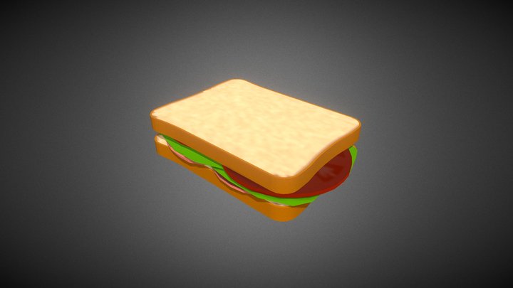 Sandwich 3D Model
