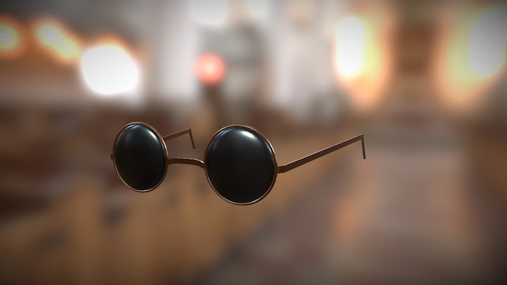 Glasses 3D Model