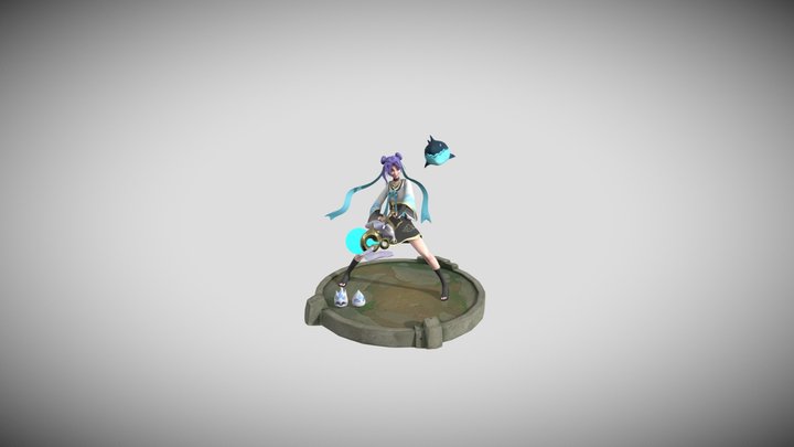 Spirit Blossom Jinx 3D Model