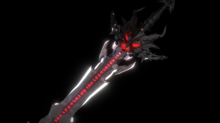 FREE| Devil Sword 3D Model