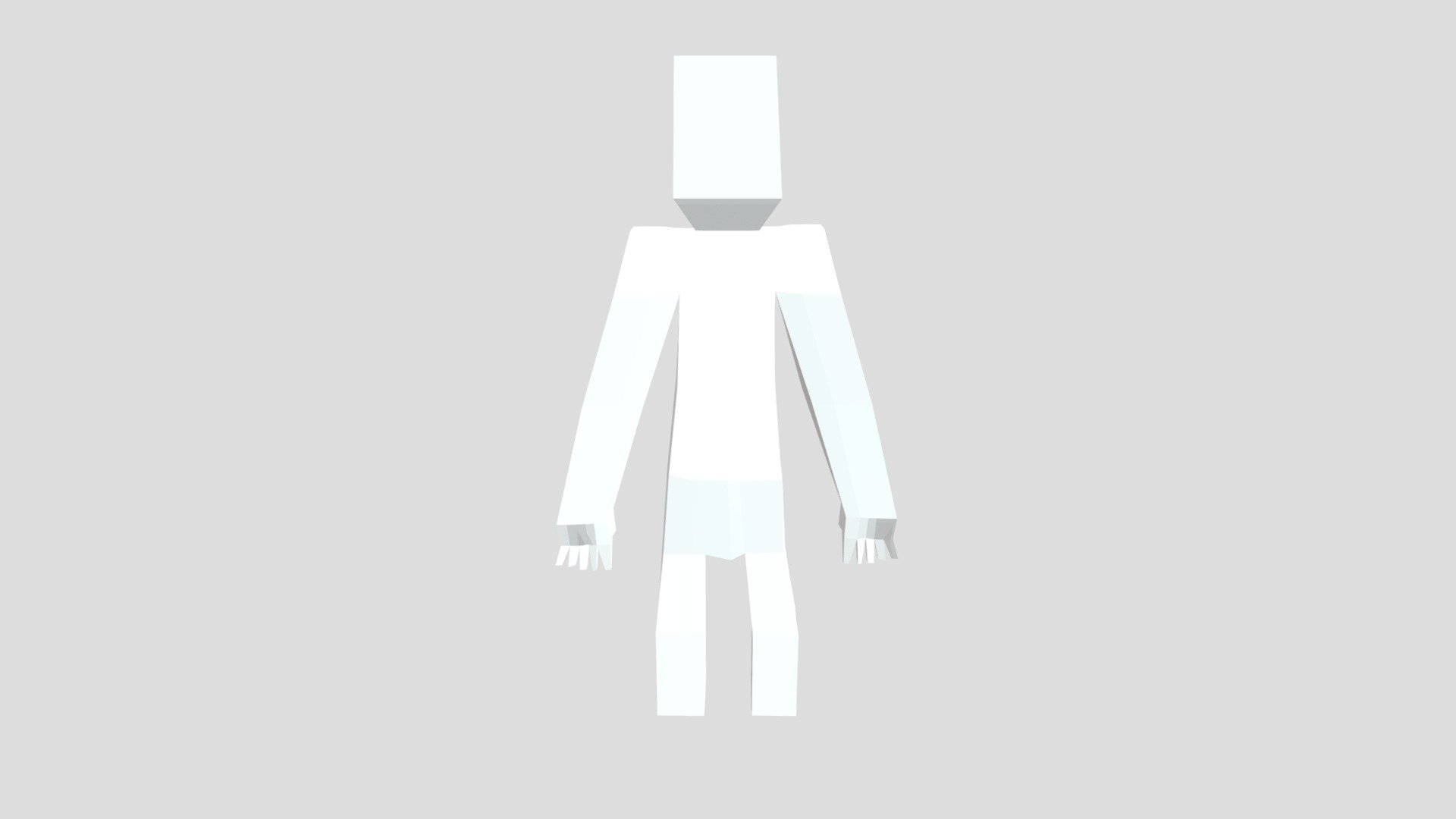 My first human with fingers