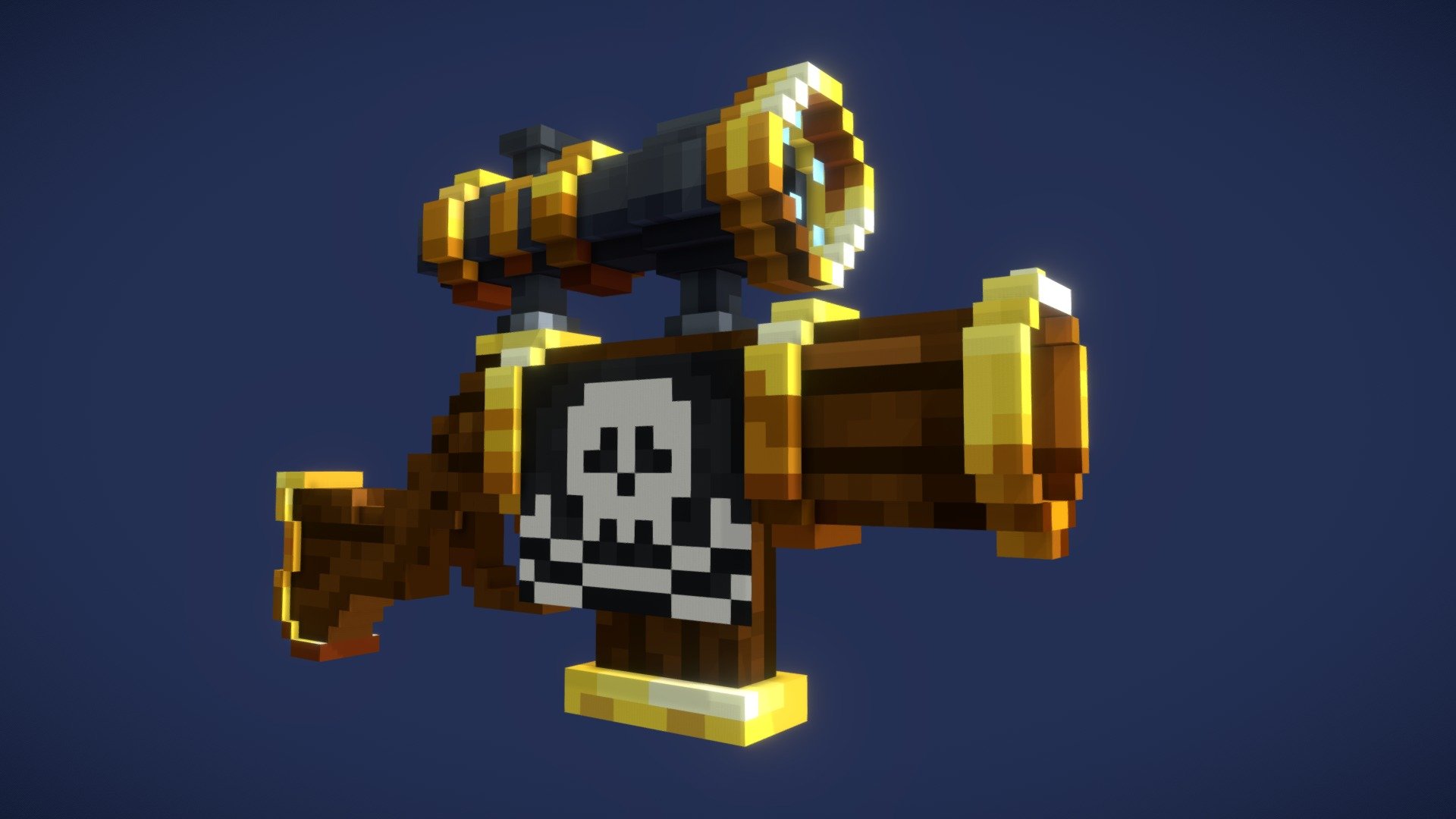 Pirate rifle - 3D model by Oliver (@gustavooliveiraolv) [db8c0b9 ...