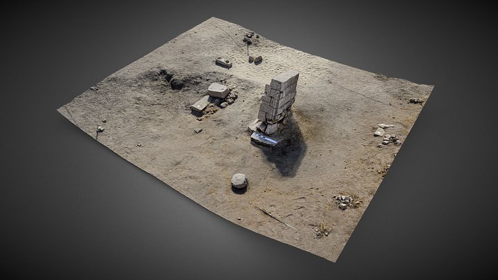 Claudius Gate Before Conservation 3D Model