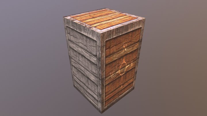 SpicerCrate03 3D Model