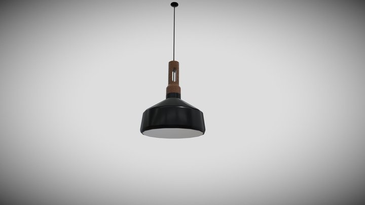 Cool ceiling Lamp for industrial houses 3D Model