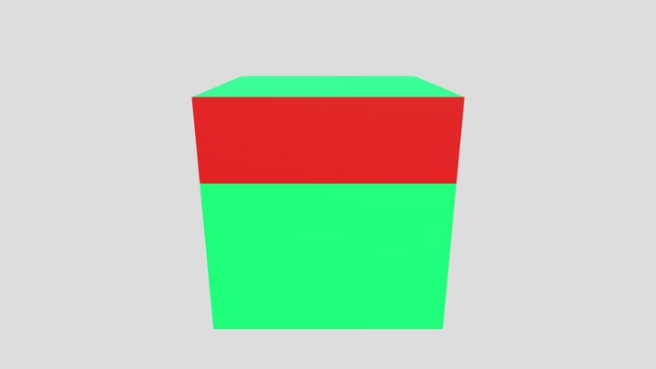 spinning cube 3D Model