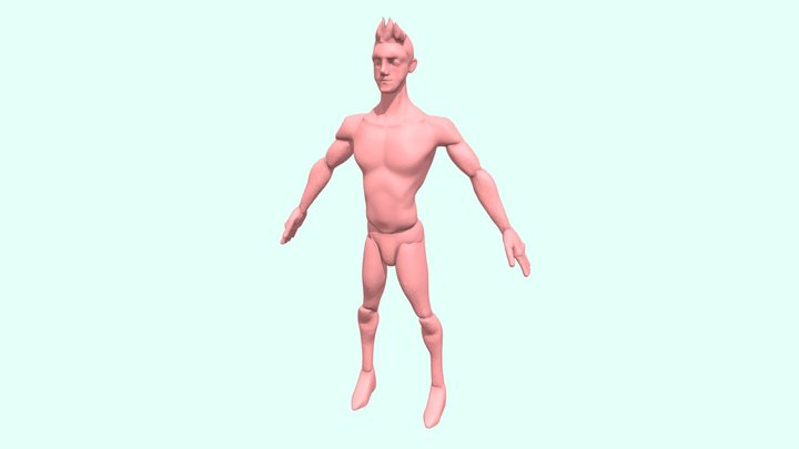 Spiderman esculpido 3D Model