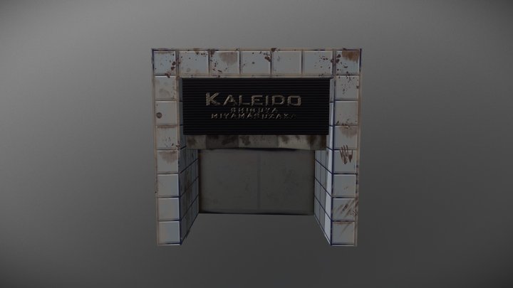 Kaleido store front 3D Model