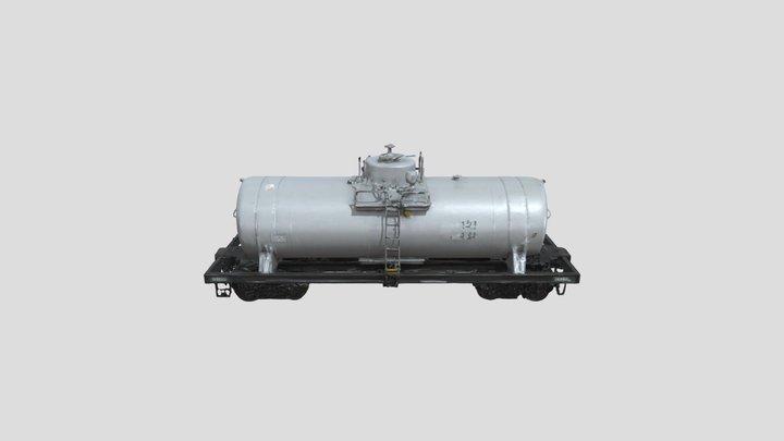 30L20002 railway oil tank 3D Model
