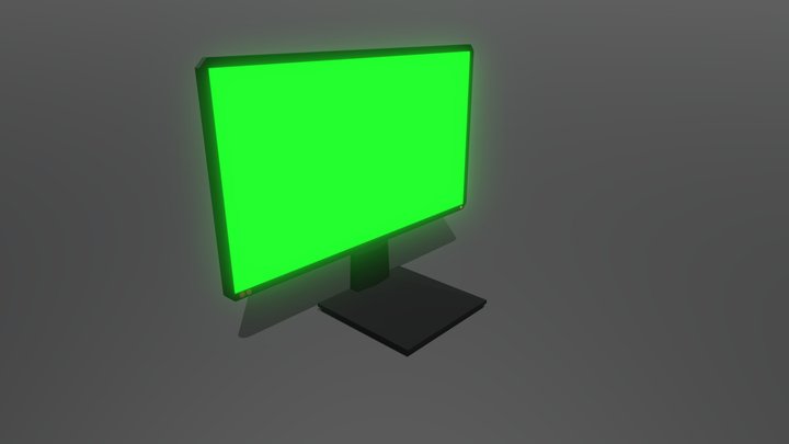 Bildschirm Test 2 3D Model