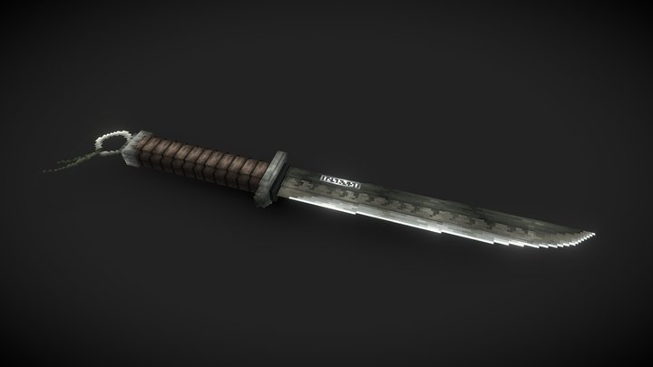 Butcher | Dagger | Minecraft 3D Model