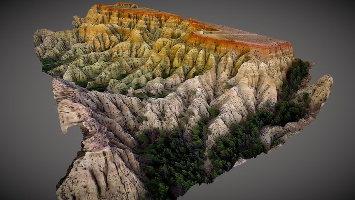 Badlands 3D models - Sketchfab