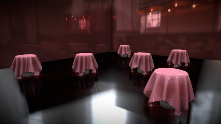 tables 3D Model