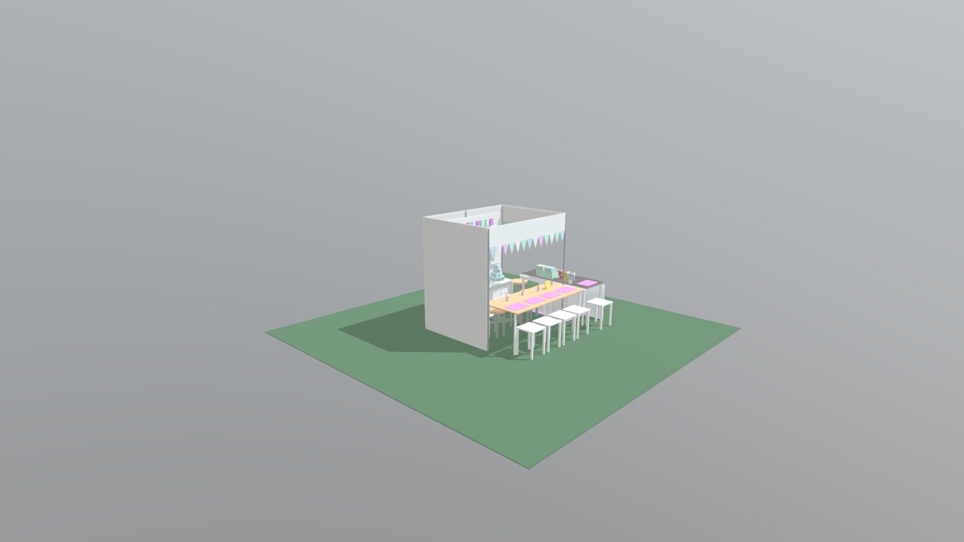 LAYOUT STAND 3D DETALJI