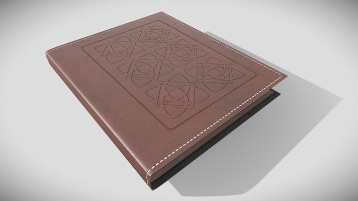 Leather Journal 3D Model