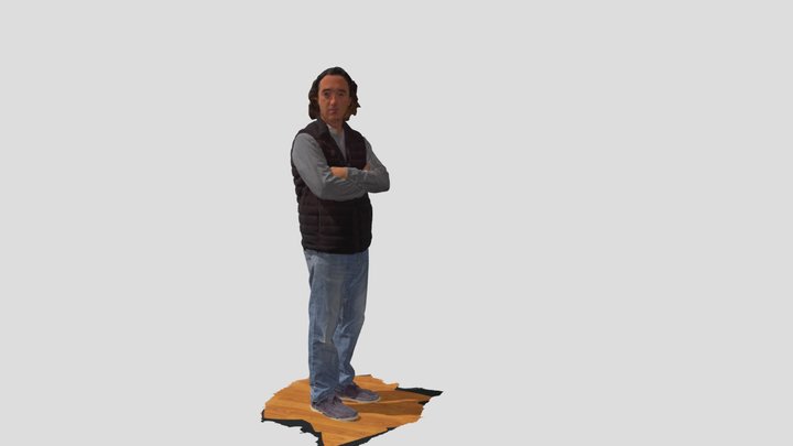 Escaneo persona Creaform Go Scan Spark 3D Model