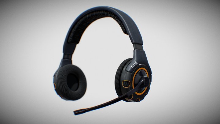 Headphones Free Model by Oscar Creative – Gratis 3D-model STL