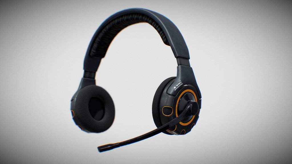 Headphones Free Model by Oscar Creative