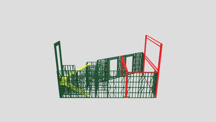 Architect Ahmed Al-Aqili(Ground floor) 3D Model