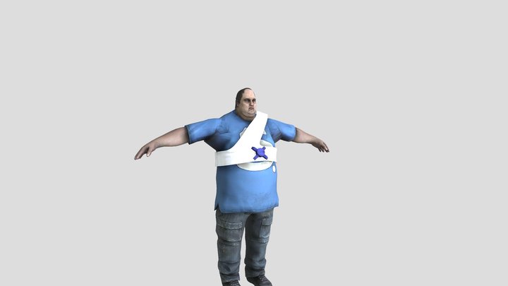 Jaime Faja Hito 2 3D Model