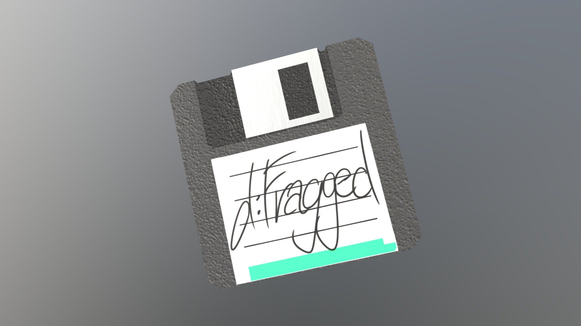 Floppy Disk (Test) 3D model by GravyWavy [db94e61] Sketchfab